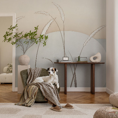 Samolepiaca fototapeta do obývačky Jemné trávy