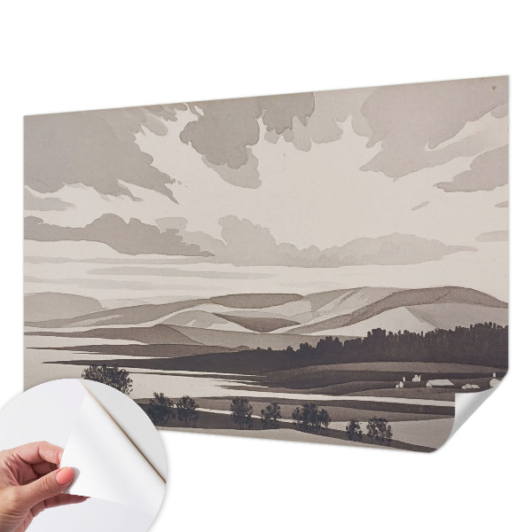 3D tapeta Pokojná krajina