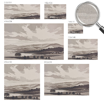 3D tapeta Pokojná krajina