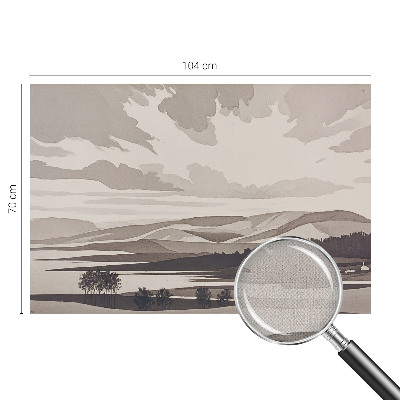 3D tapeta Pokojná krajina