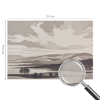 3D tapeta Pokojná krajina