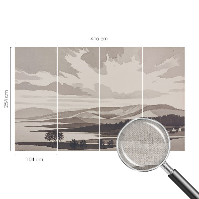 3D tapeta Pokojná krajina