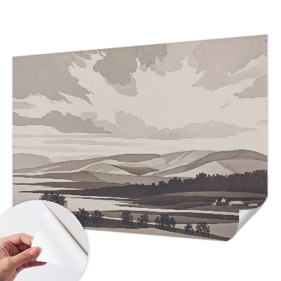 3D tapeta Pokojná krajina