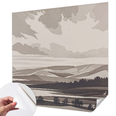 3D tapeta Pokojná krajina