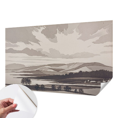 3D tapeta Pokojná krajina