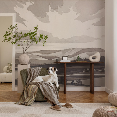 3D tapeta Pokojná krajina