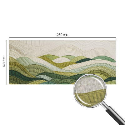 3D tapeta na stenu Látkové kopce