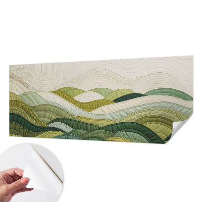 3D tapeta na stenu Látkové kopce