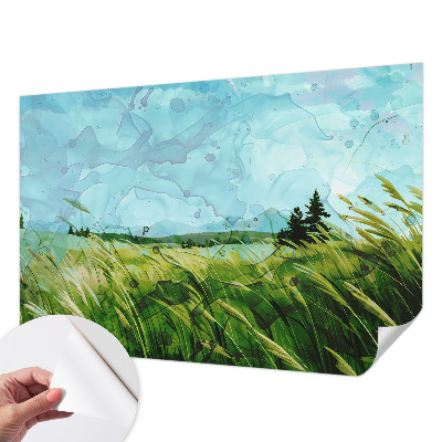 Detská fototapeta na stenu Zelené krajiny