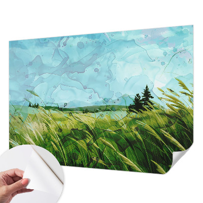 Detská fototapeta na stenu Zelené krajiny