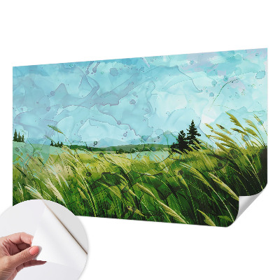 Detská fototapeta na stenu Zelené krajiny