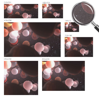 Fotografická tapeta do detskej izby Vesmírne gule