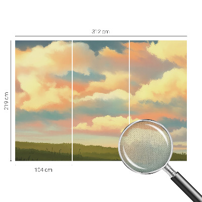 Tapeta do detskej izby Obloha