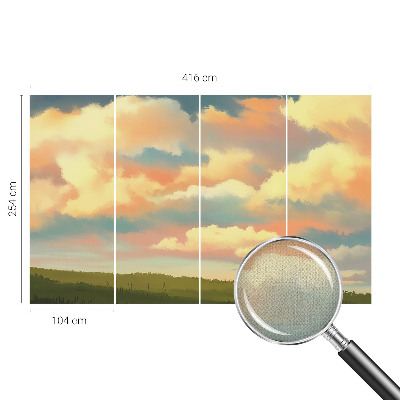 Tapeta do detskej izby Obloha