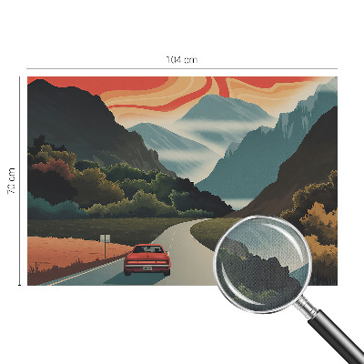 Fototapeta pre dievča Horské dobrodružstvo