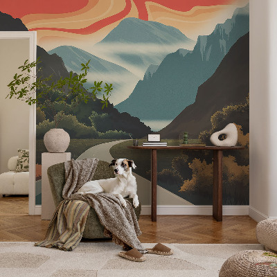 Fototapeta pre dievča Horské dobrodružstvo