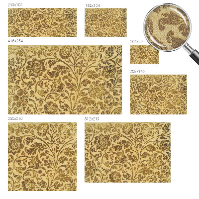 Samolepiaca fototapeta Kvetinový vzor