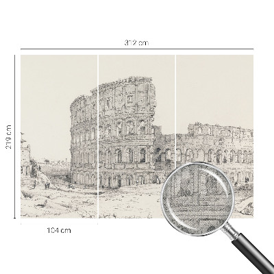 Samolepiaca tapeta Staroveké ruiny