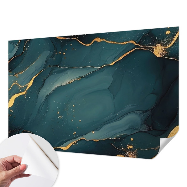 3D fototapeta Tmavomodrá abstrakcia