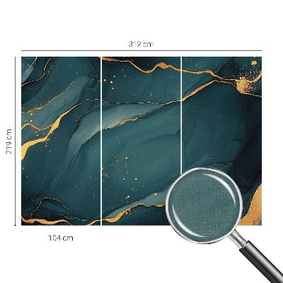 3D fototapeta Tmavomodrá abstrakcia