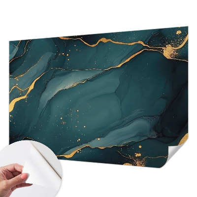 3D fototapeta Tmavomodrá abstrakcia