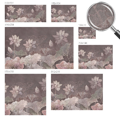 3D tapeta Pokojná botanika