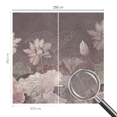 3D tapeta Pokojná botanika