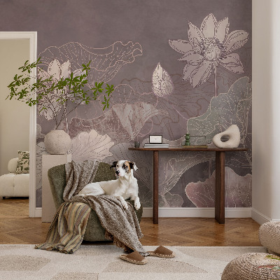 3D tapeta Pokojná botanika