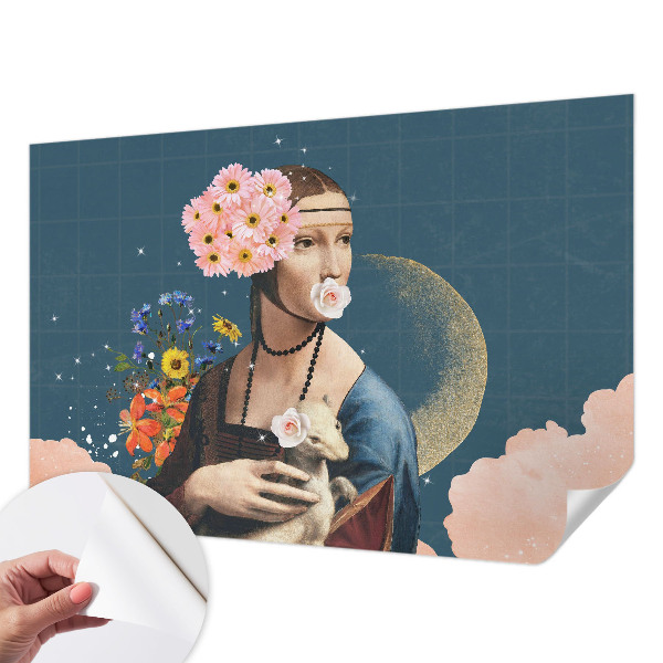 3D tapeta na stenu Kvetinová elegancia