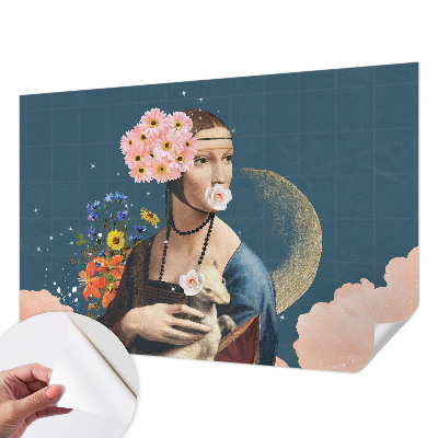 3D tapeta na stenu Kvetinová elegancia