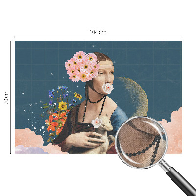 3D tapeta na stenu Kvetinová elegancia