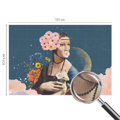 3D tapeta na stenu Kvetinová elegancia