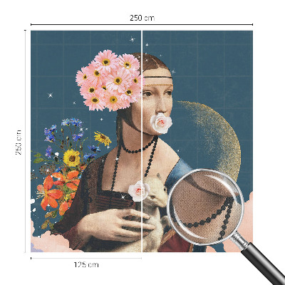 3D tapeta na stenu Kvetinová elegancia