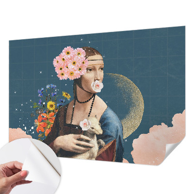 3D tapeta na stenu Kvetinová elegancia