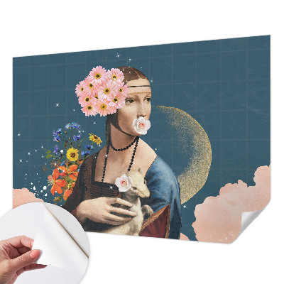 3D tapeta na stenu Kvetinová elegancia