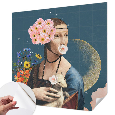 3D tapeta na stenu Kvetinová elegancia