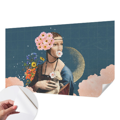 3D tapeta na stenu Kvetinová elegancia