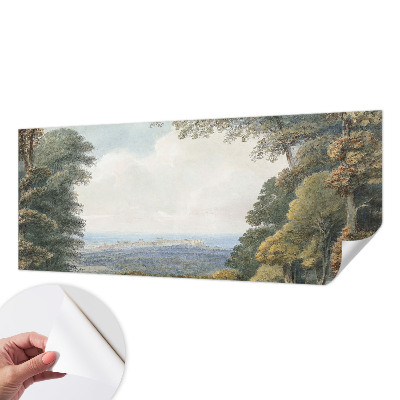 Fotografická tapeta do detskej izby Zalesnená krajina