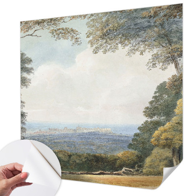 Fotografická tapeta do detskej izby Zalesnená krajina