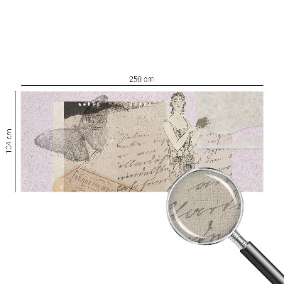 Tapeta do detskej izby Nostalgická koláž