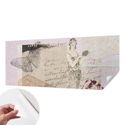 Tapeta do detskej izby Nostalgická koláž