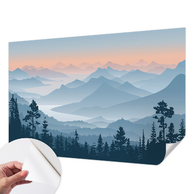Fototapeta pre chlapca s motívom horskej panorámy