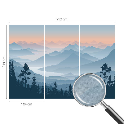 Fototapeta pre chlapca Horská panoráma