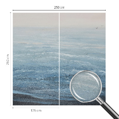 Moderná tapeta na stenu More je pokojné