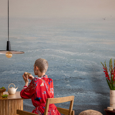 Moderná tapeta na stenu More je pokojné