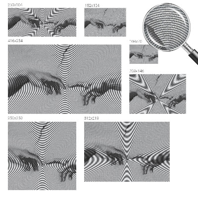 Samolepiaca fototapeta Hypnotické ruky