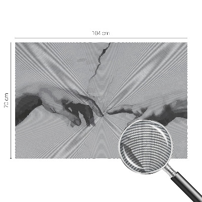 Samolepiaca fototapeta Hypnotické ruky