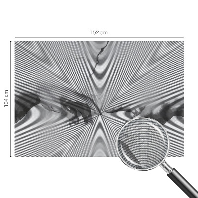 Samolepiaca fototapeta Hypnotické ruky