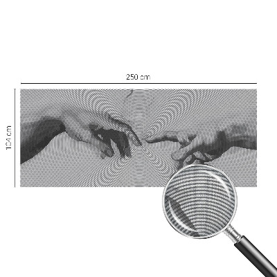 Samolepiaca fototapeta Hypnotické ruky