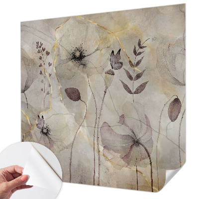 Samolepiaca tapeta Jemné kvety